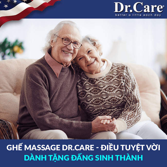 ghế massage Dr.Care quà tặng cha mẹ