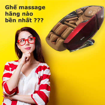 Ghế massage hãng nào bền nhất