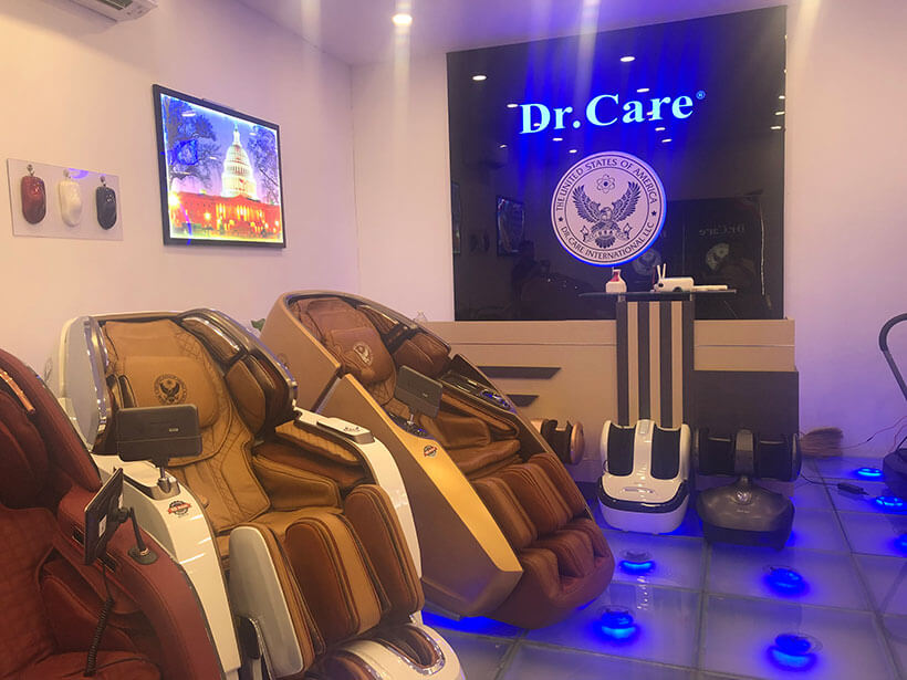 Thương hiệu máy mát xa Dr.Care có 19 năm tại Việt Nam, 24 năm tại Mỹ