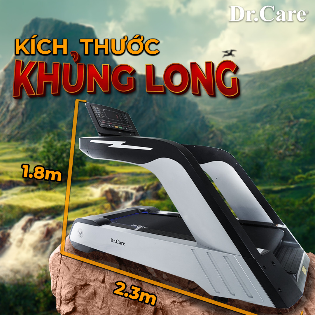máy chạy bộ cao cấp Dr.Care ss901X 7